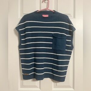 NWT Simply Southern Pocket Sleeveless Knit Shirt - Large